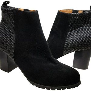 L'Amour Des Pieds Black Webberley Suede Ankle boot